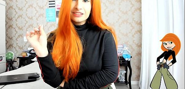  Kim Possible JOI PORTUGUES Comandando Tua Punheta - Jerk Off Challenge JOI  (VERY HARD) Big Boobs Big Ass - Cosplay Girl